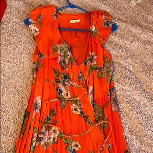 Oddy Wrap Maxi Dress